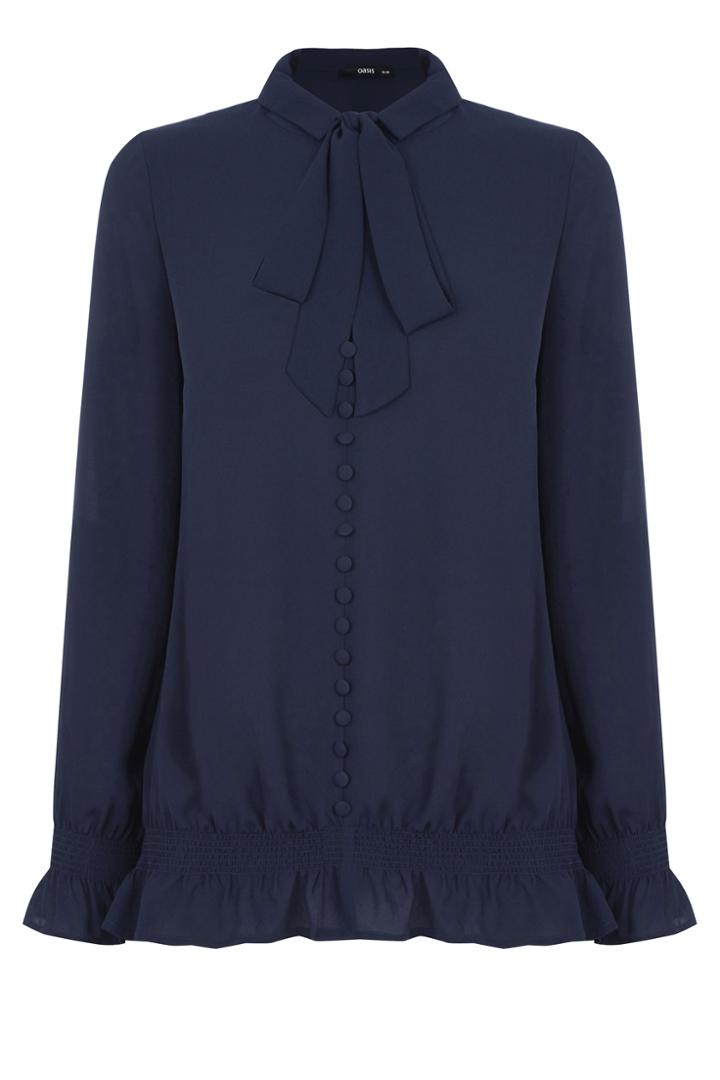 Oasis Pussybow Blouse