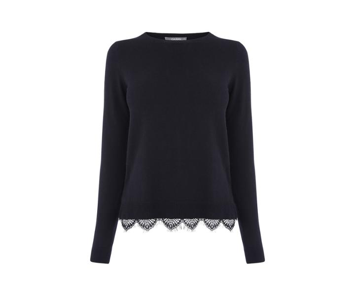 Oasis Lace Hem Jumper