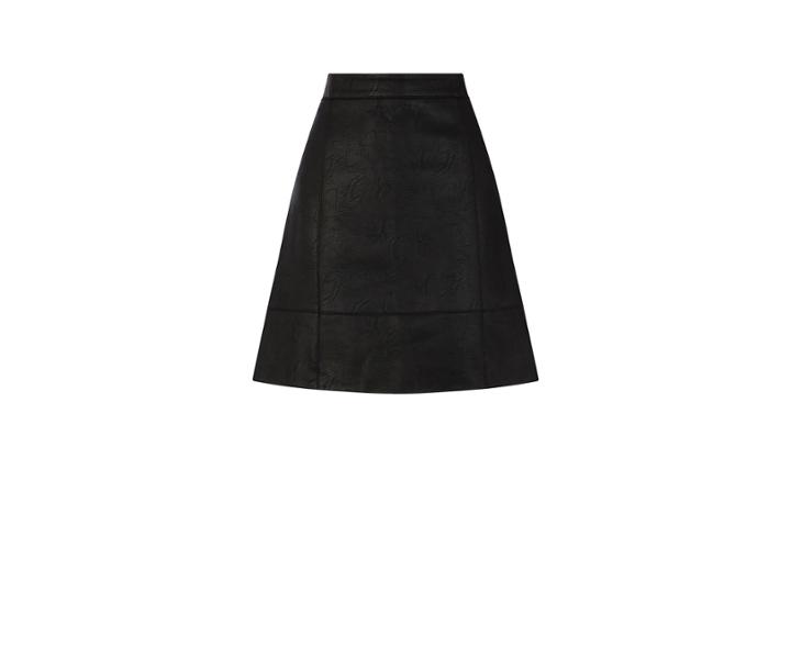 Oasis Faux Leather Skirt