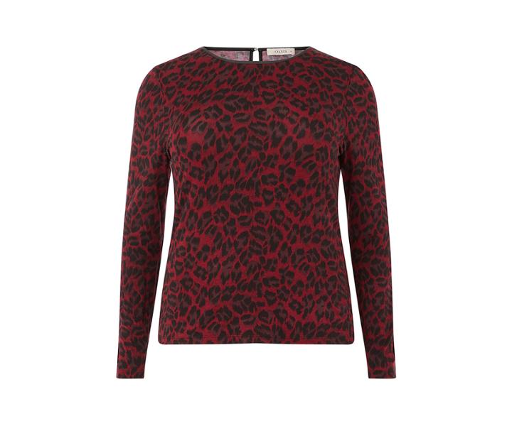 Oasis Curve Leopard Top