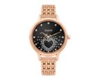 Oasis Heart Gold Tone Watch