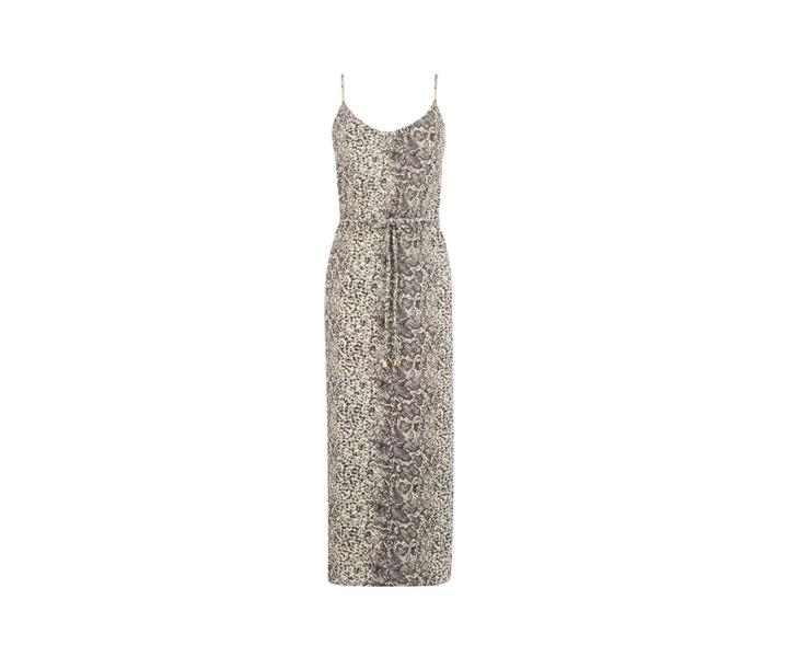 Oasis Long Snake Print Cami Dress