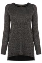 Oasis Lurex Split Hem Tunic