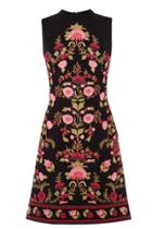 Oasis Floral Embroidered Dress