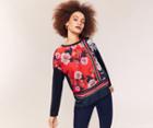 Oasis Flora Floral Woven Jumper