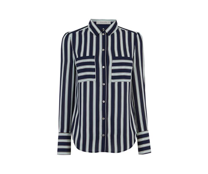 Oasis Varigated Stripe Shirt