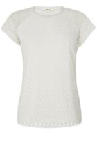 Oasis Chevron Lace Tee