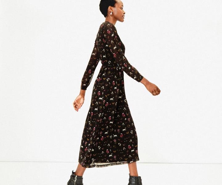 Oasis Reggie Midi Dress