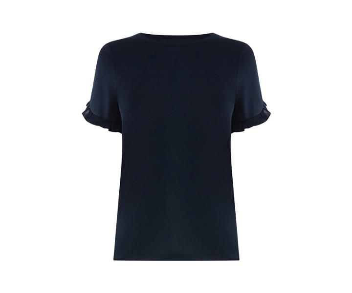 Oasis Pretty Frill Sleeve Tee