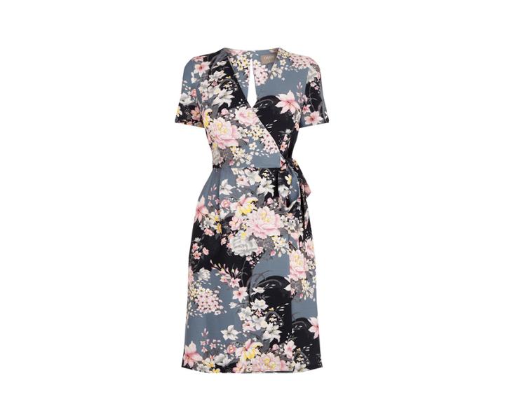 Oasis Lotus Wrap Dress