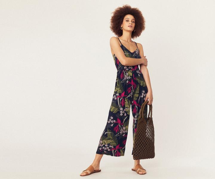Oasis Bali Floral Jumpsuit