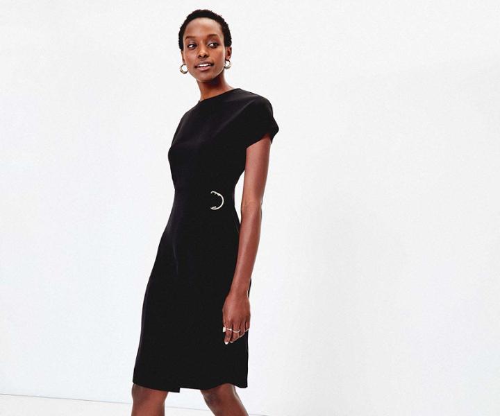 Oasis D Ring Belt Wiggle Dress