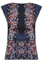 Oasis Border Floral Print T-shirt