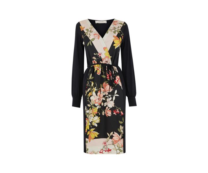 Oasis Woven Front Wrap Dress