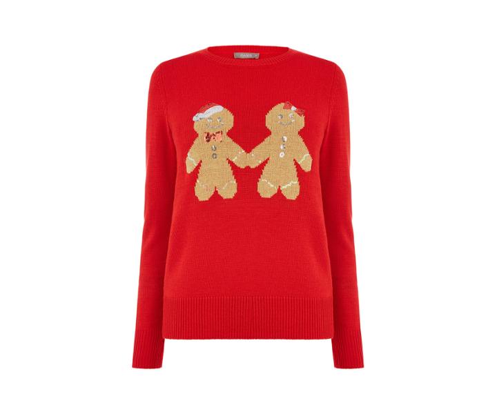 Oasis Gingerbread Xmas Jumper