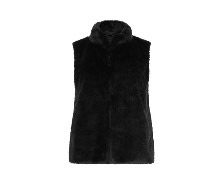 Oasis Curve Faux Fur Gilet