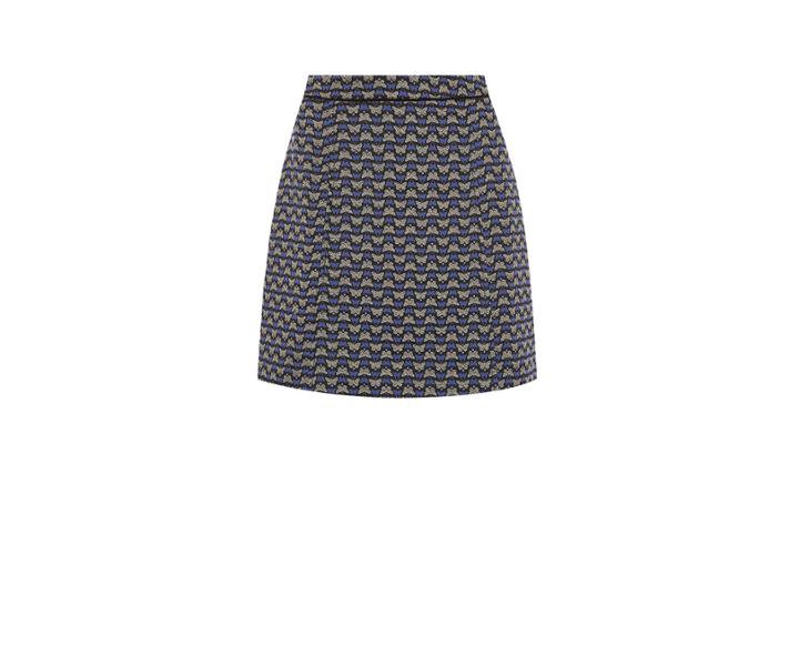 Oasis Butterfly Jacquard Skirt