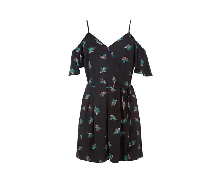 Oasis Parrot Print Playsuit