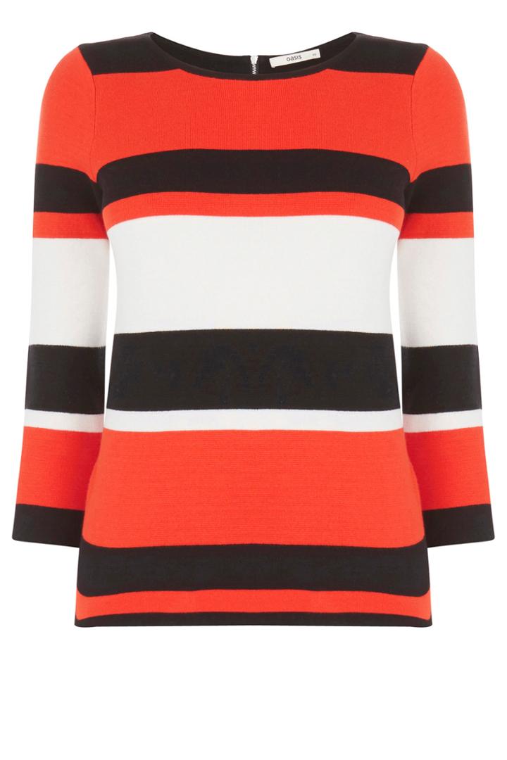 Oasis Compact Stripe Jumper