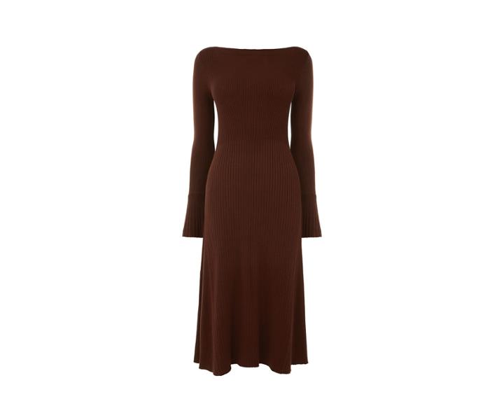 Oasis Ruth Rib Swing Dress