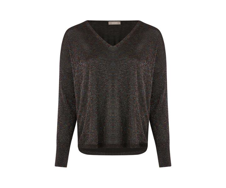 Oasis Curve Shanah Lurex Jumper