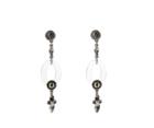 Oasis Crystal And Clear Drop Earring