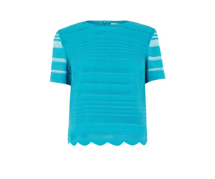 Oasis Grid Striper Tee