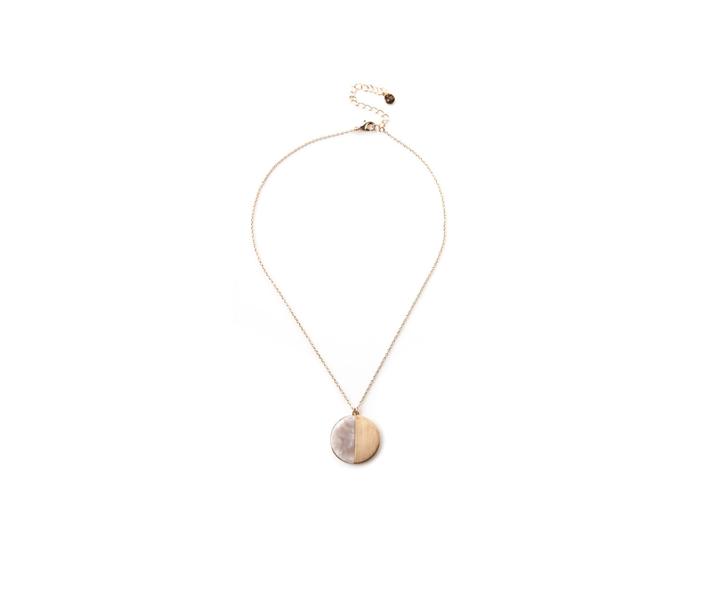 Oasis Pearlescent Resin Necklace