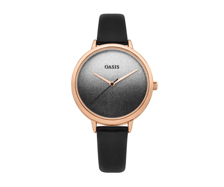 Oasis Black Ombre Watch