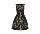 Oasis Embroidered Jacquard Dress