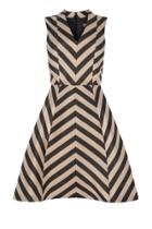 Oasis Stripe Fit And Flare Dress