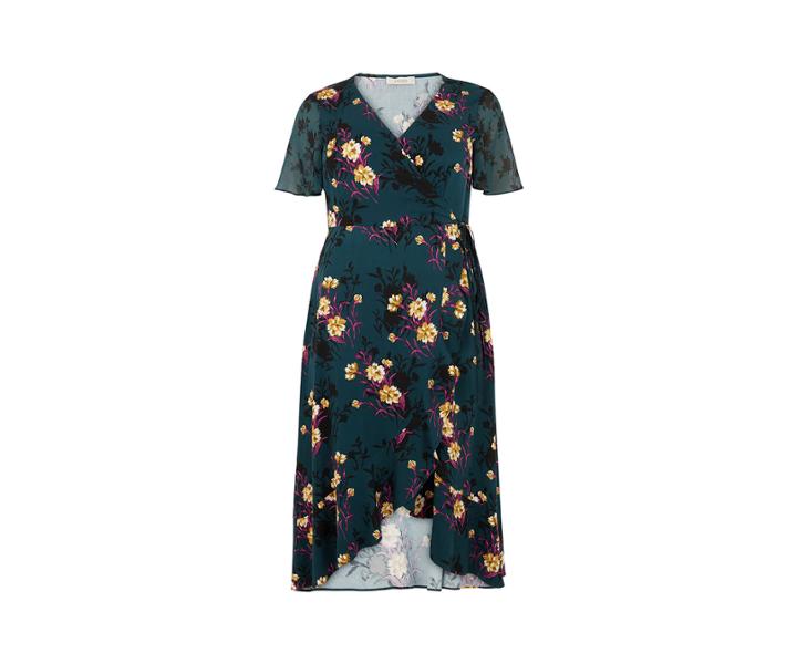 Oasis Curve Frieda Wrap Dress