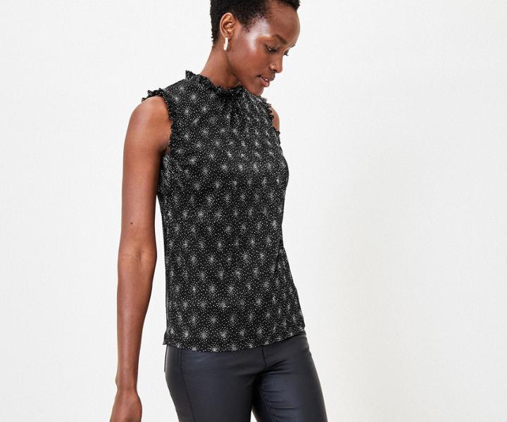 Oasis Foil Mesh Piecrust Top