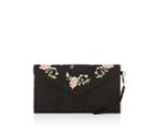 Oasis Rose Embroidered Clutch