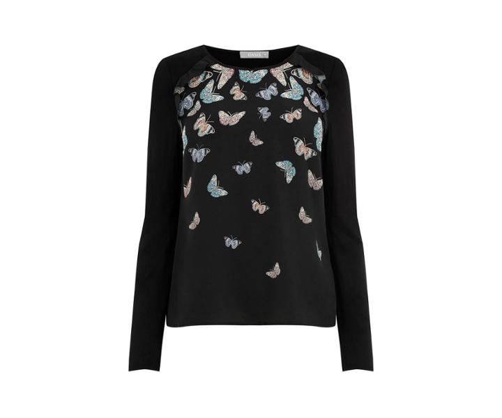 Oasis Forest Butterfly Blouse