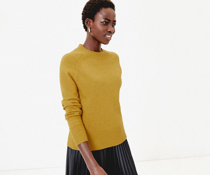 Oasis Raglan Sleeve Knit Jumper