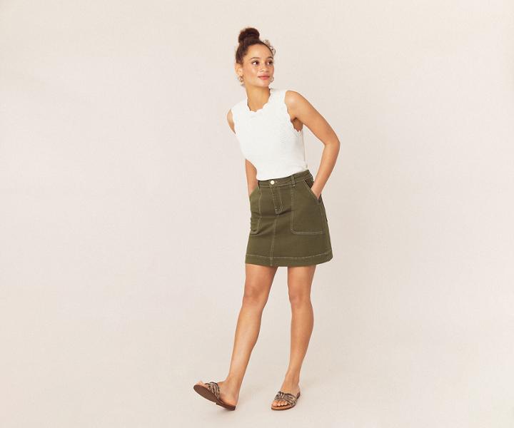 Oasis Cargo Mini Skirt