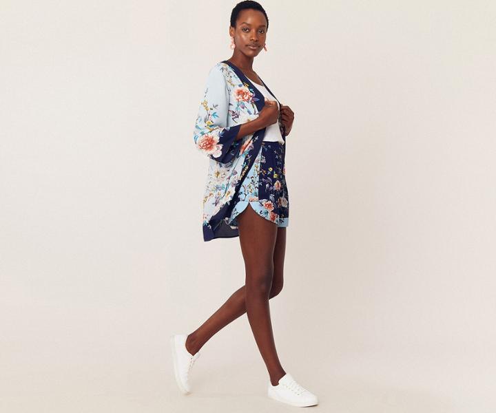 Oasis Floral Print Shorts