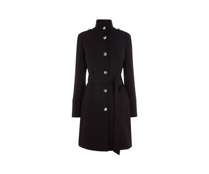 Oasis Lucille Funnel Neck Coat