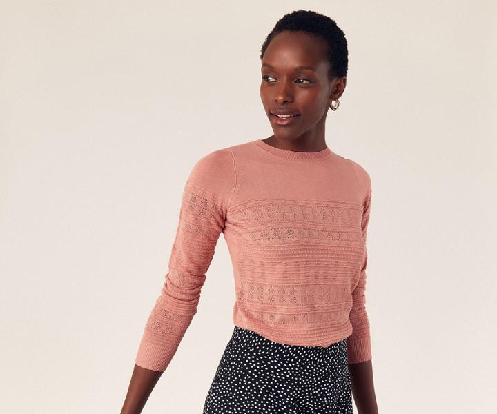 Oasis Textured Knit Jumper