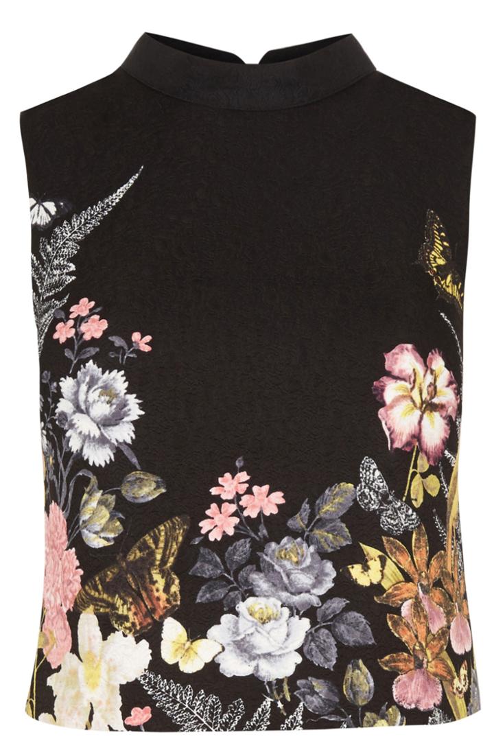 Oasis Botanical Jacquard Top