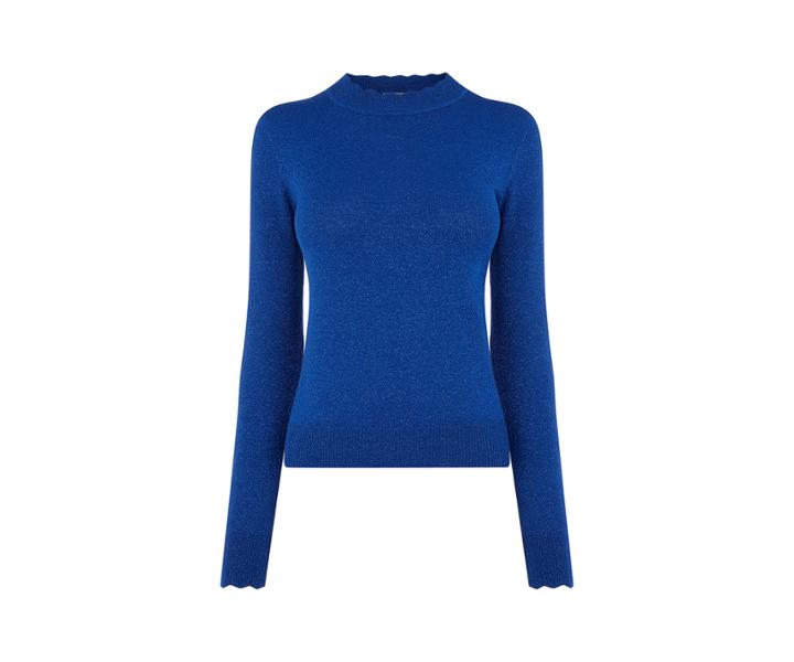Oasis Louise Scallop Jumper