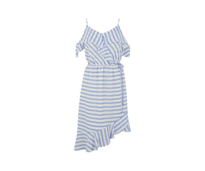Oasis Stripe Frill Dress