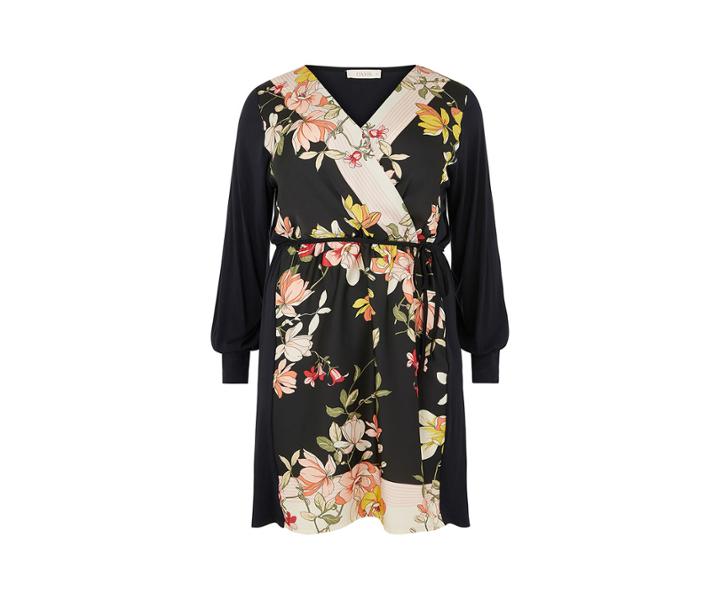 Oasis Curve Scarf Wrap Dress
