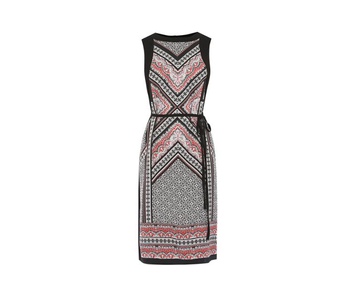 Oasis Printed Midi Dress
