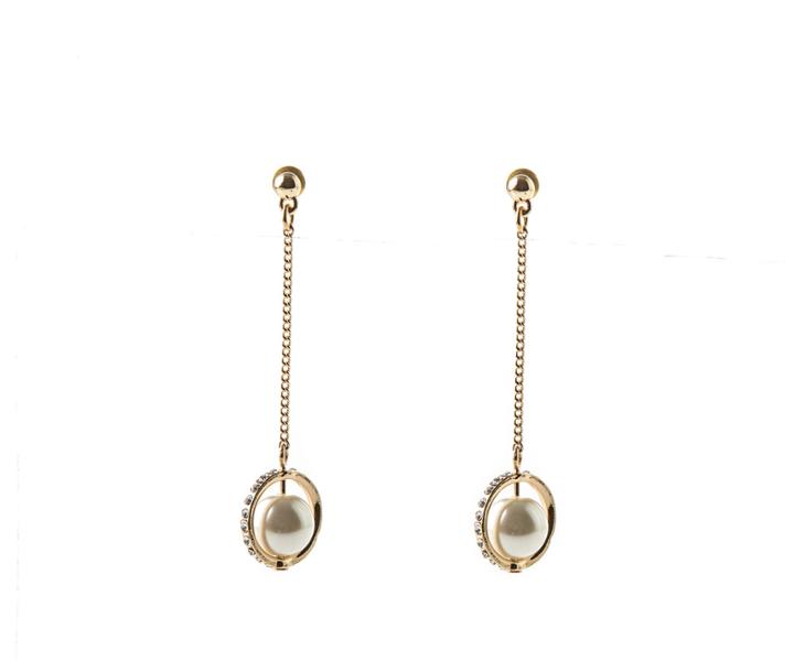 Oasis Crystal Pearl Earrings