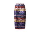 Oasis Rainbow Sequin Tube Skirt