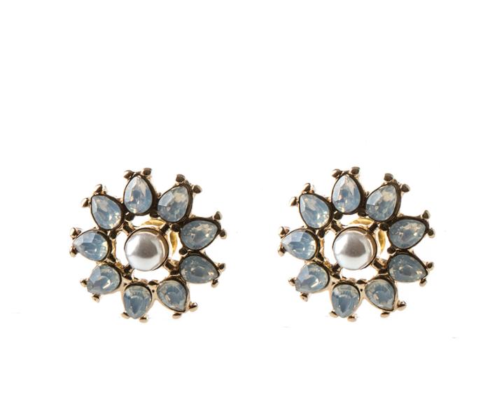 Oasis Resin Flower Earrings