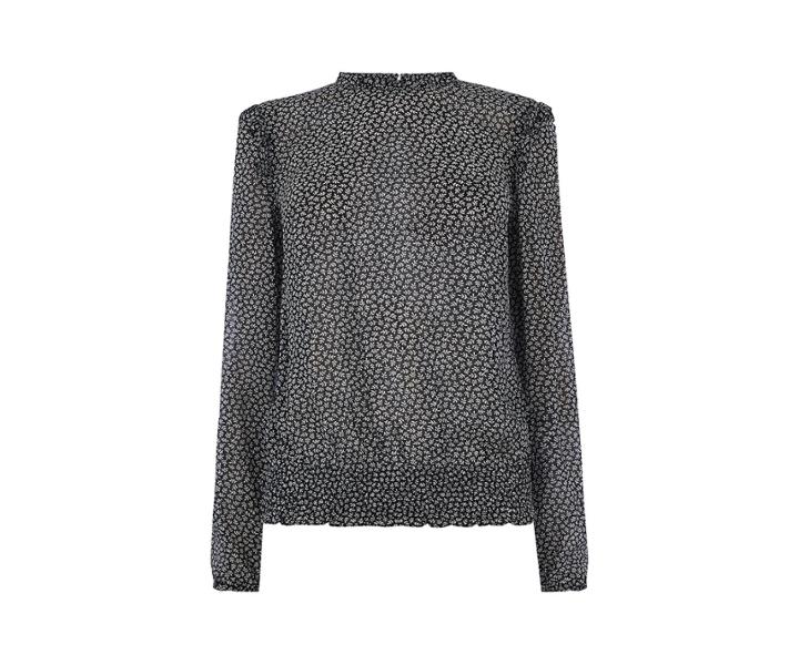 Oasis Mini Leaf Frill Shoulder Top