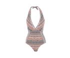 Oasis Printed Plunge Swimsuit